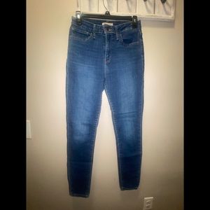 Levi’s High Rise Skinny Jeans